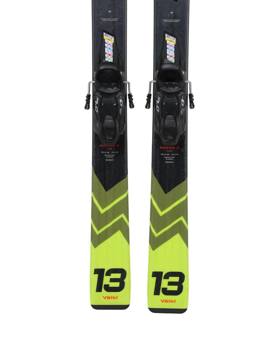 Volkl Racetiger jr Yellow