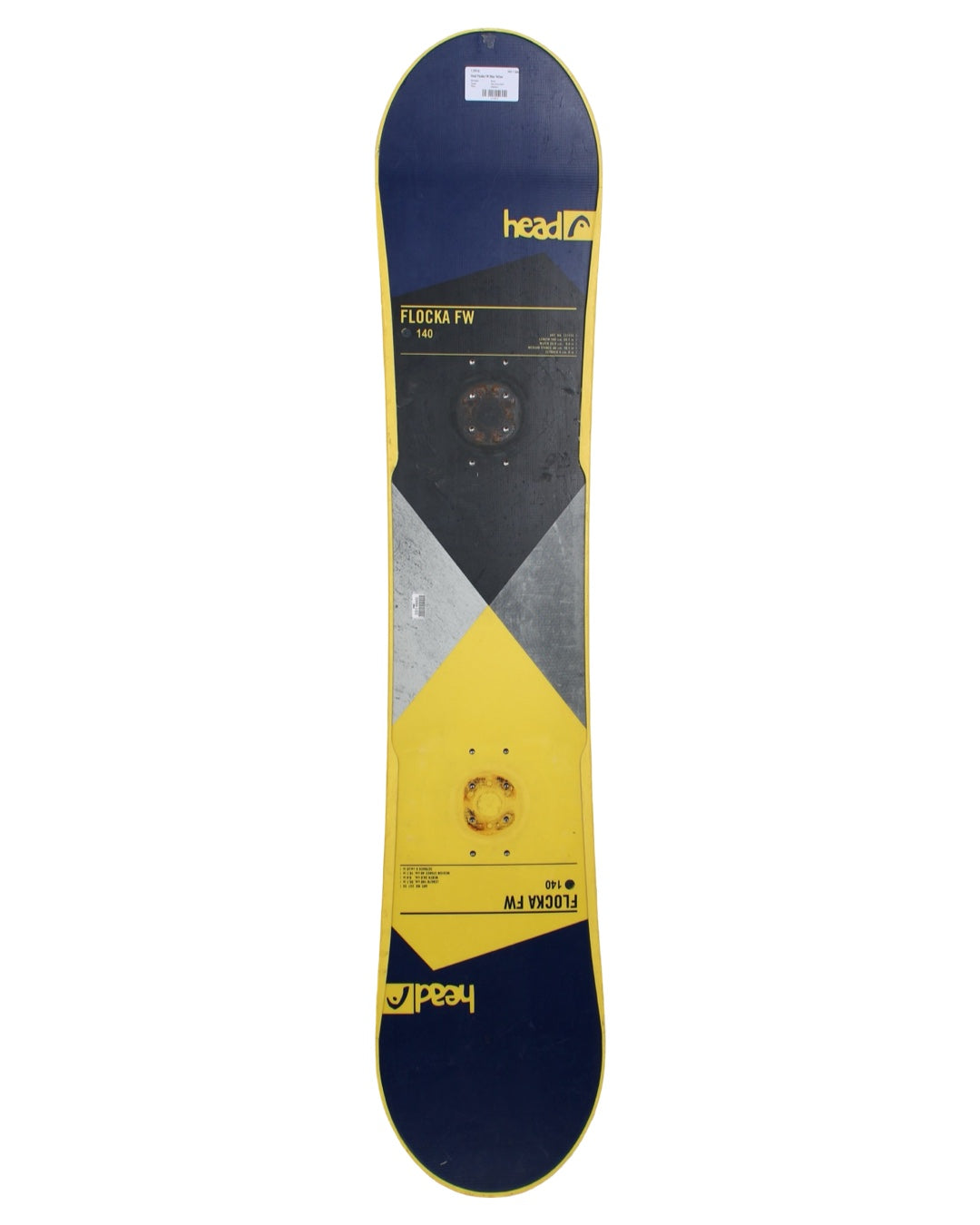 Head Flocka FW Blue Yellow