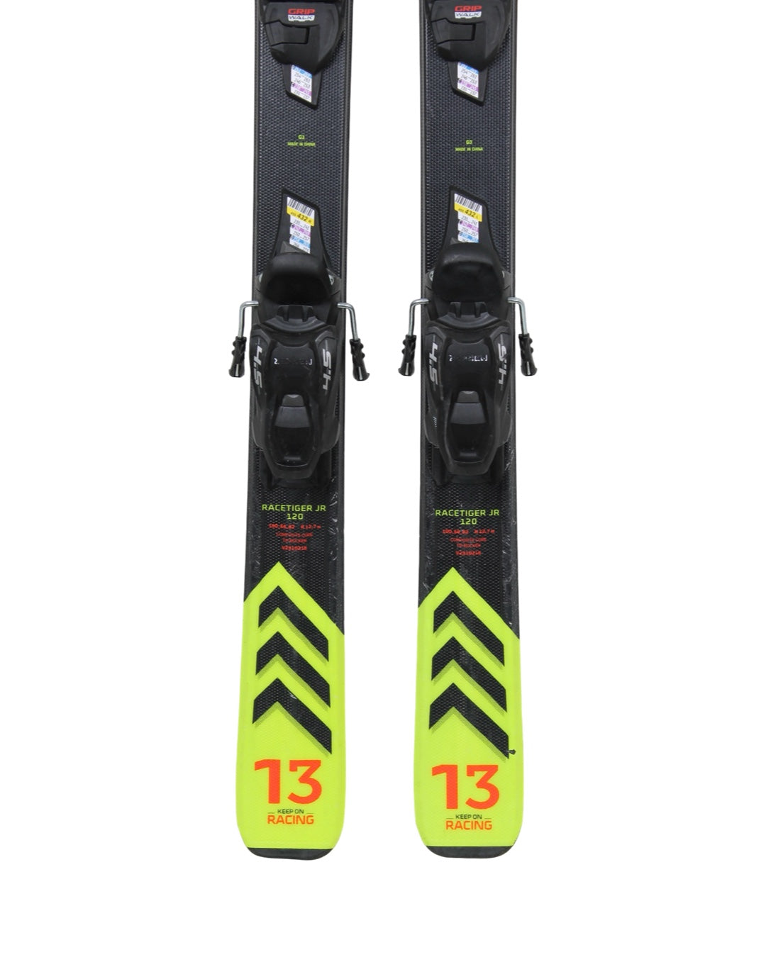 Volkl Racetiger Jr Black/Yellow