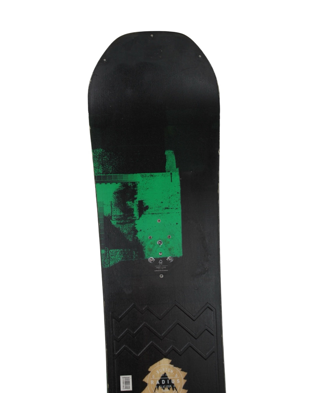 Adult snowboard: Burton Radius Green W